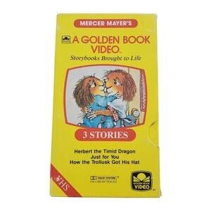 M01 * 1985 Mercer Mayer's A Golden Book Video VHS Tape